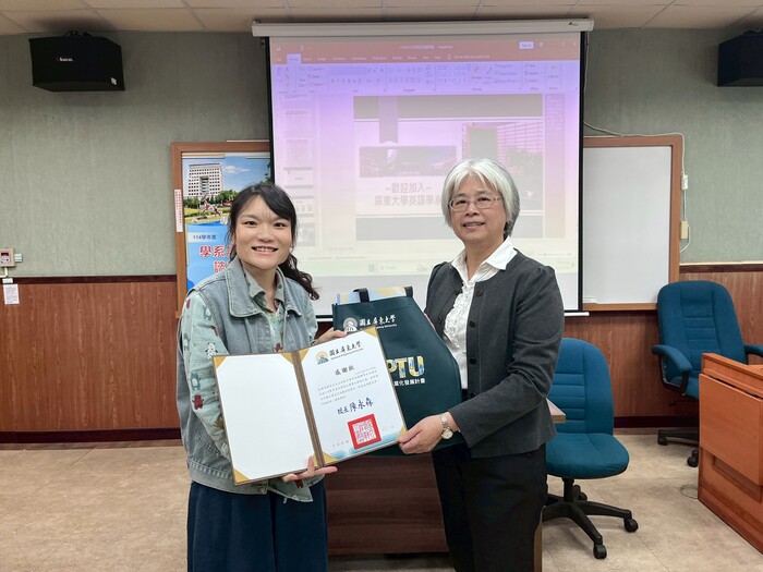 【招生專業化】114年12月11日英語學系辦理高中交流暨尺規座談圖片